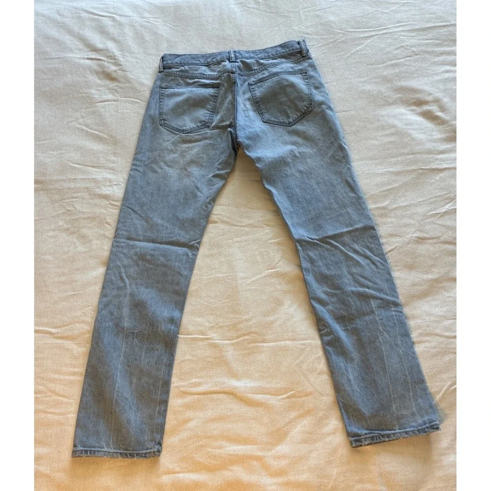 Banana Republic Men's Jeans 32 X 32** Light‎ Blue Wash Slim Fit distressed
